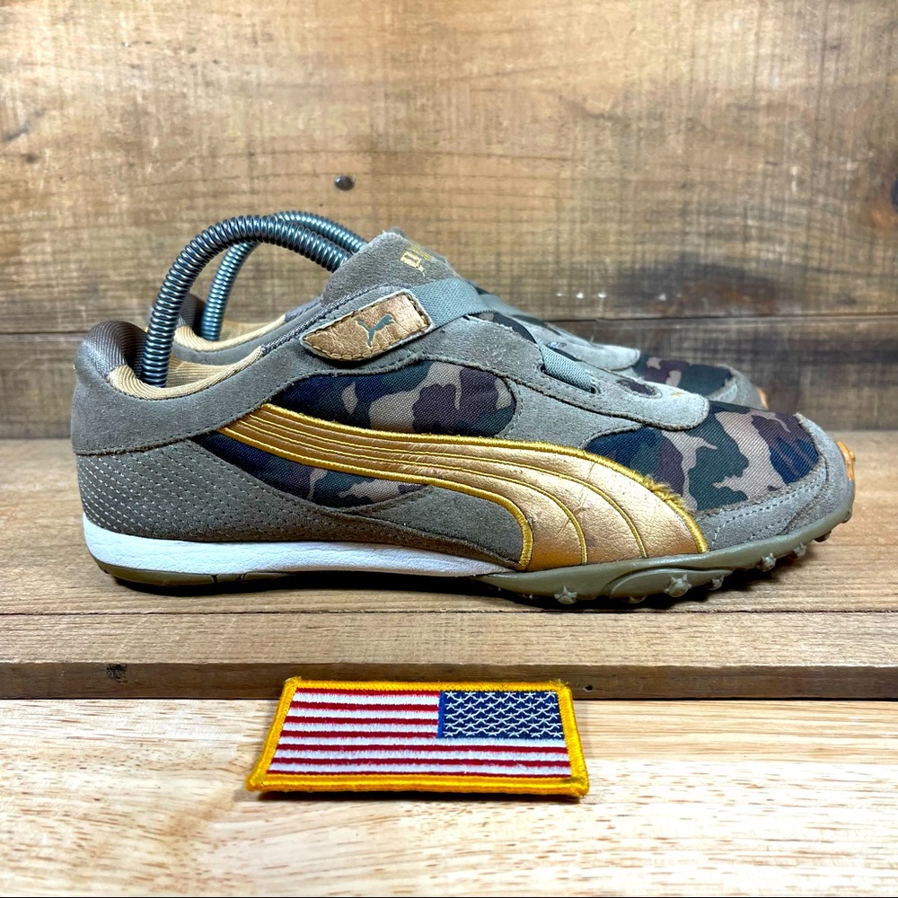 Puma Velcro | Womens | Green Camo